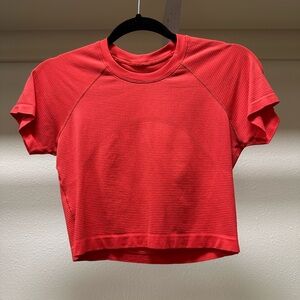 Lululemon Swiftly Tech Short Sleeve Crop